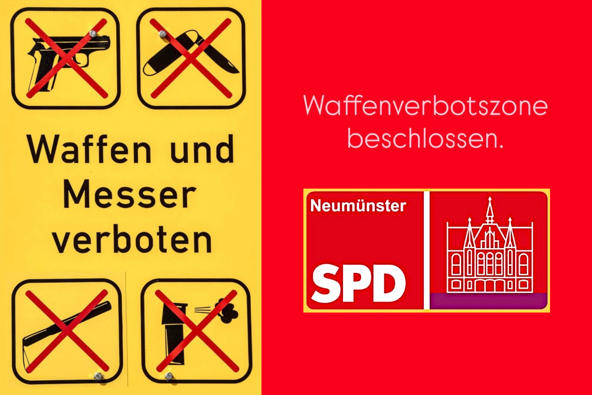 Neumünster handelt: SPD-Initiative führt zur Waffenverbotszone